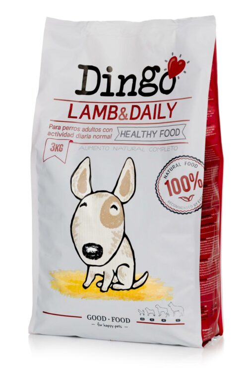 Koiran kuivaruoka Dingo Lamb & Daily